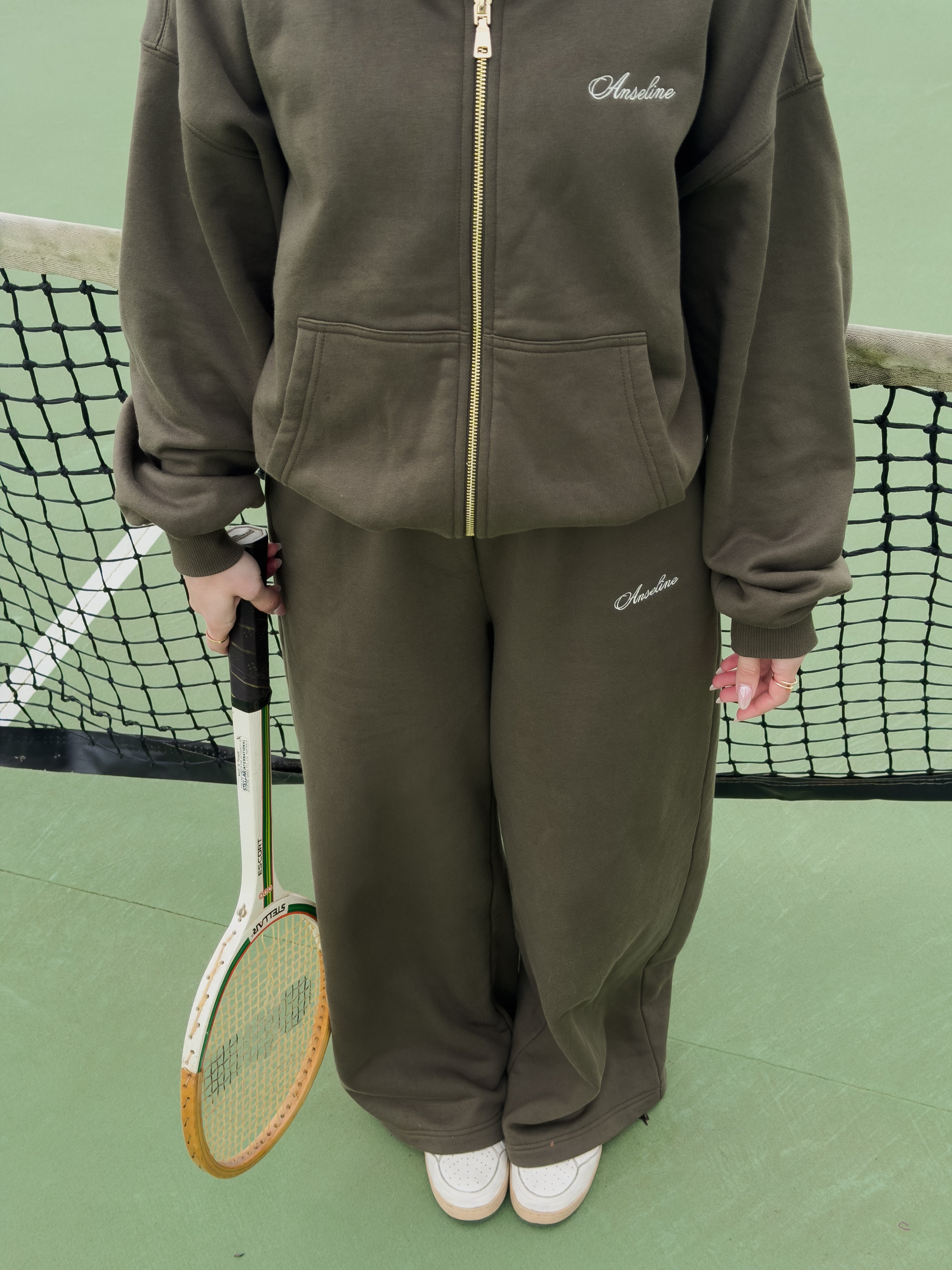 Monaco Wide Leg Pant - Olive (pre-order)