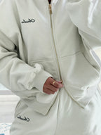 Monaco Zip Jumper - Oat
