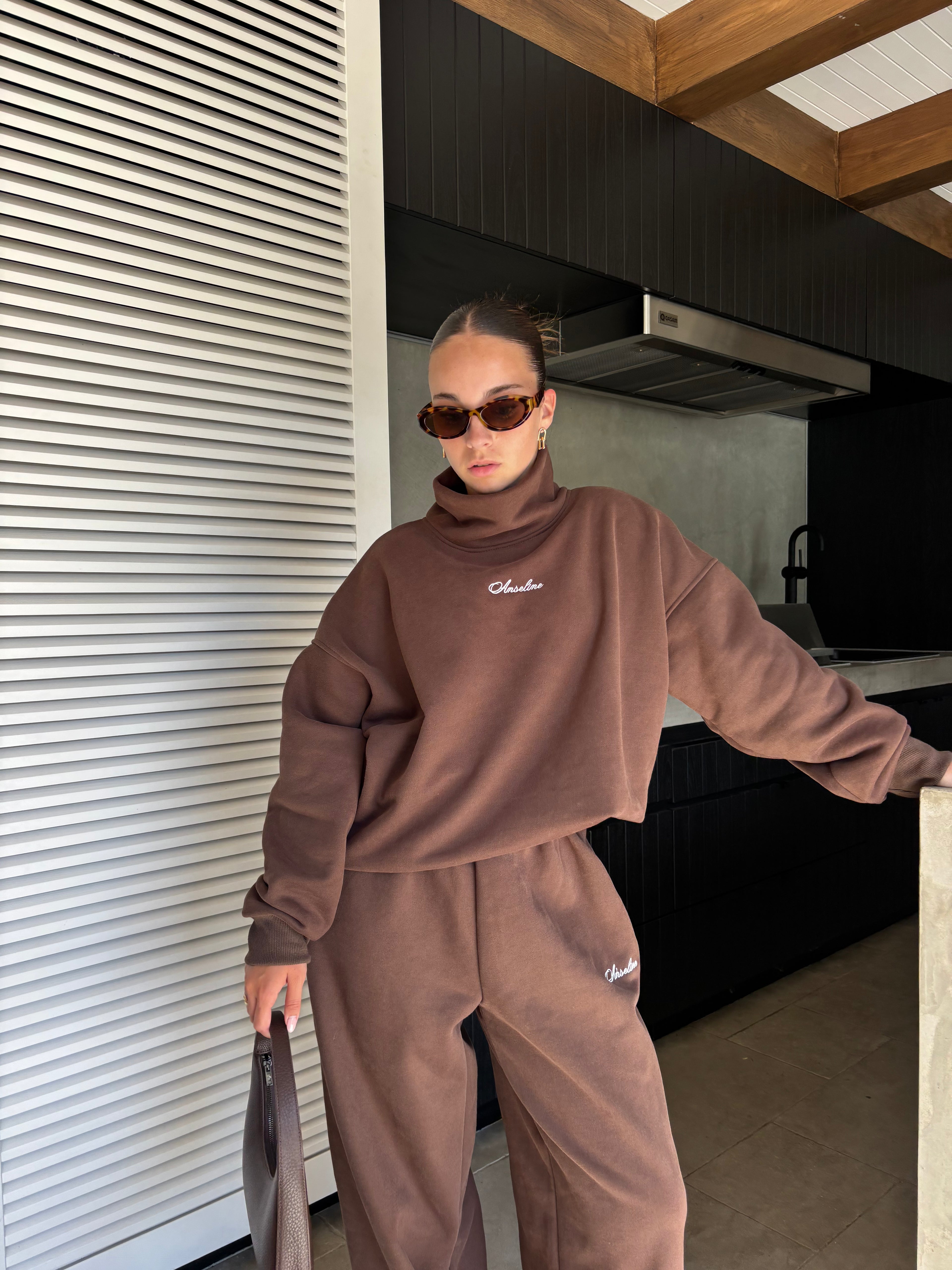 Chocolate Crewneck