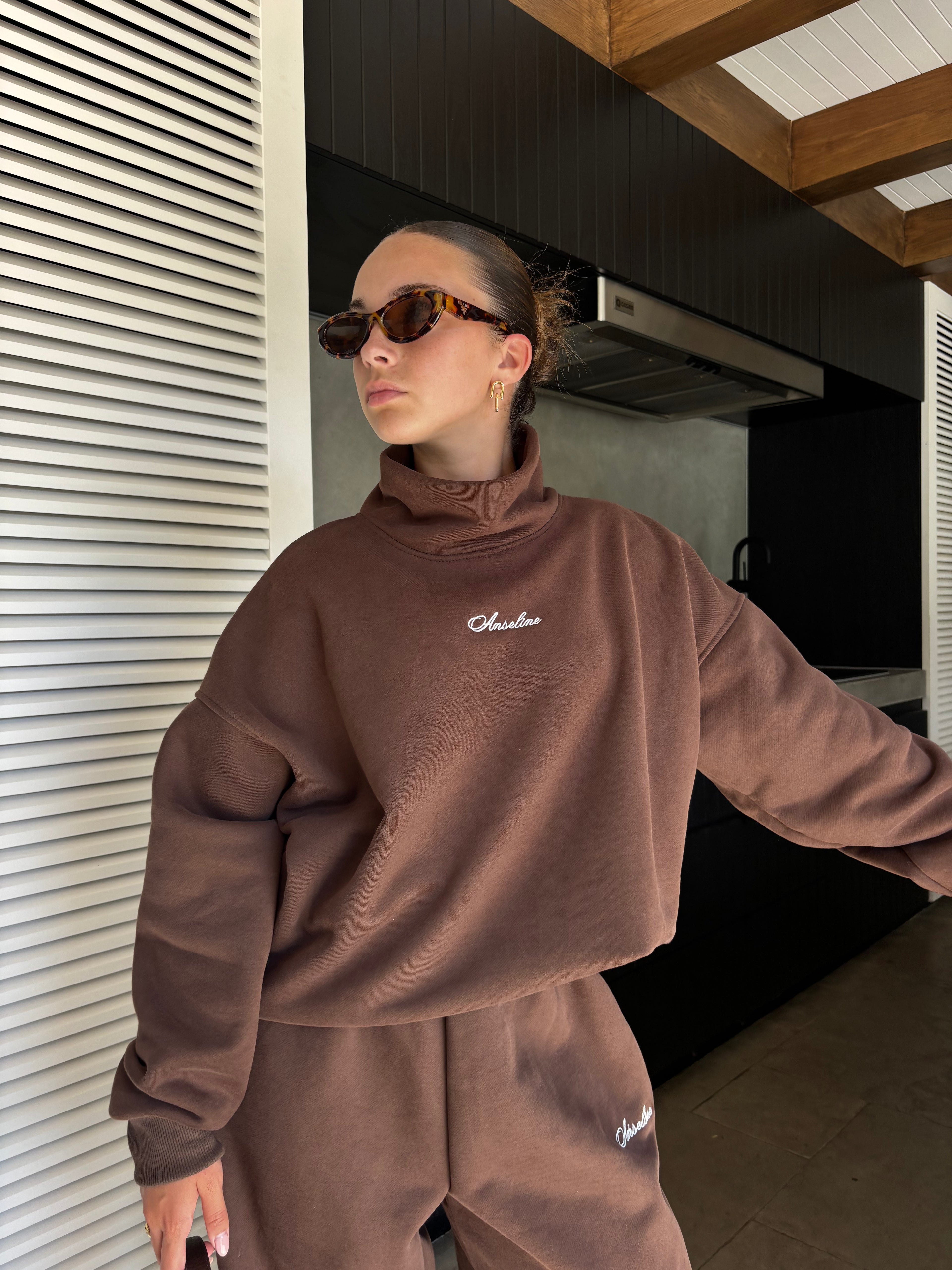 Chocolate Crewneck