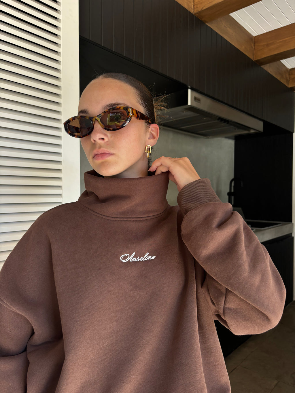 Chocolate Crewneck