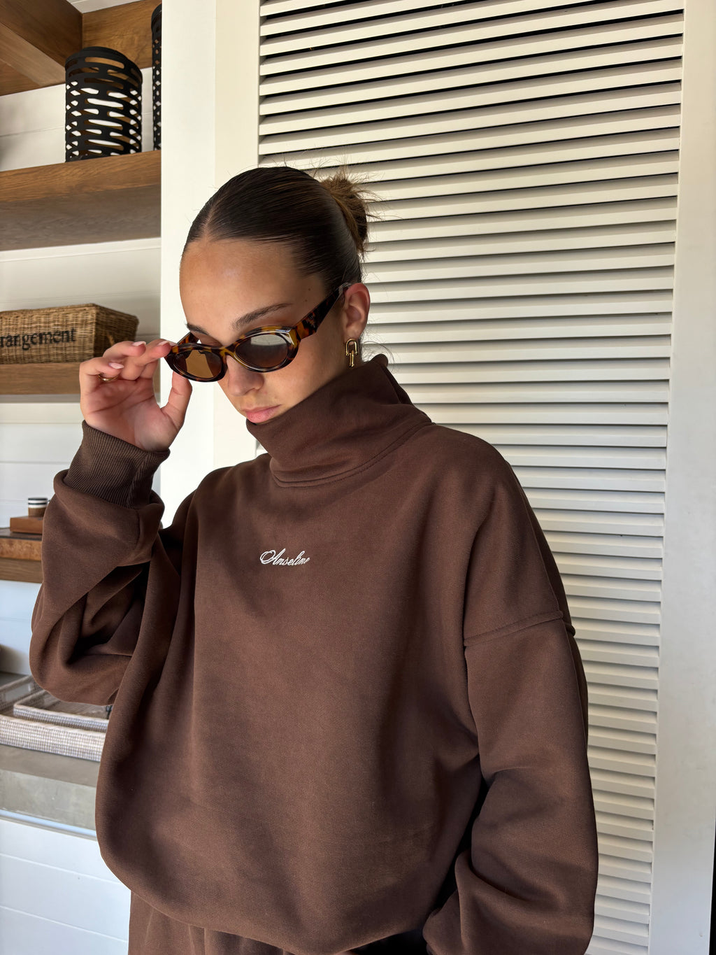 Chocolate Crewneck
